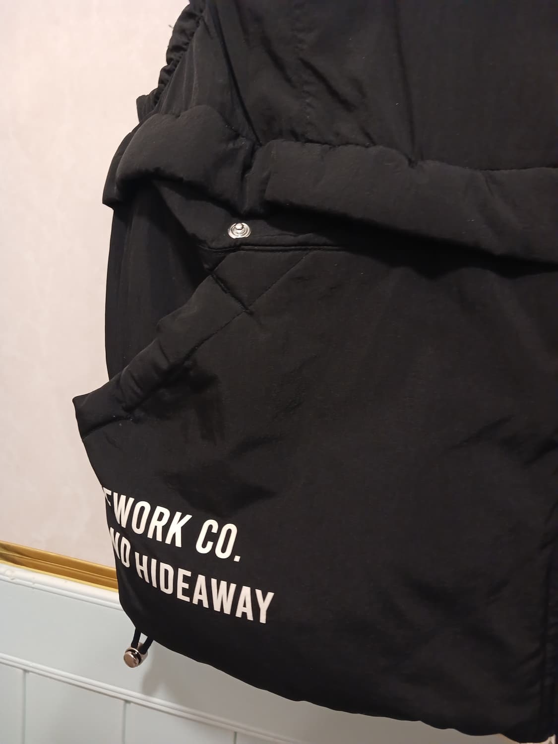 라이프워크 정품 남여공용 양면 후드 조끼 free 사이즈 상품이미지8