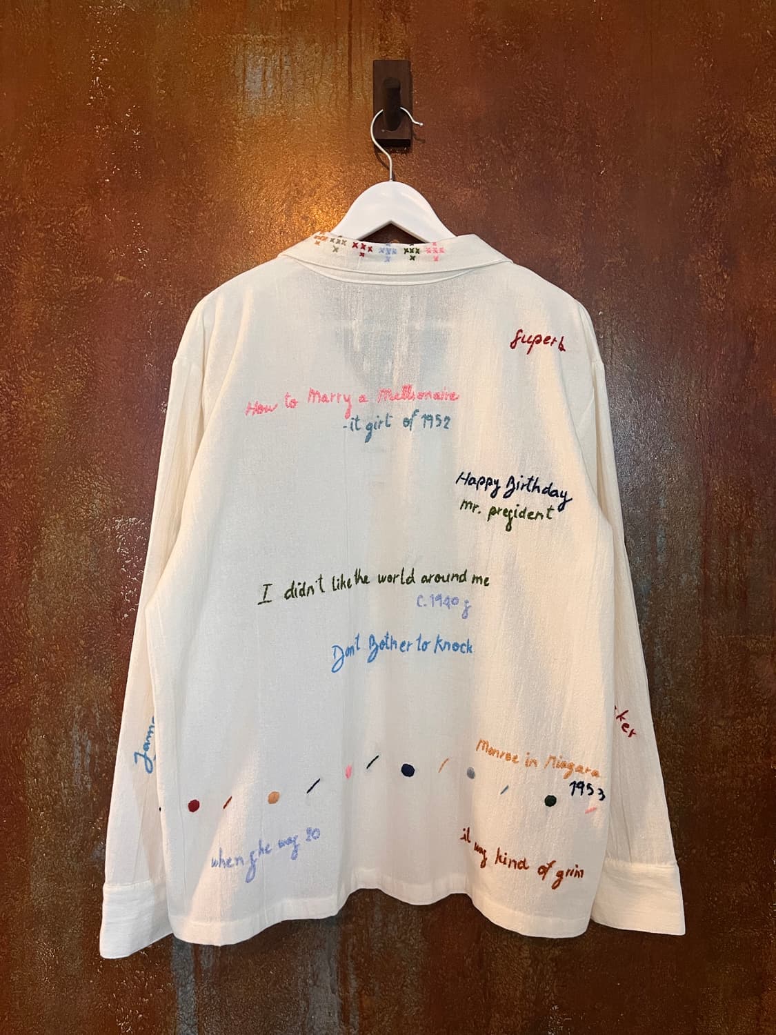 PickleProjects 피클프로젝트 자수셔츠  상품이미지4