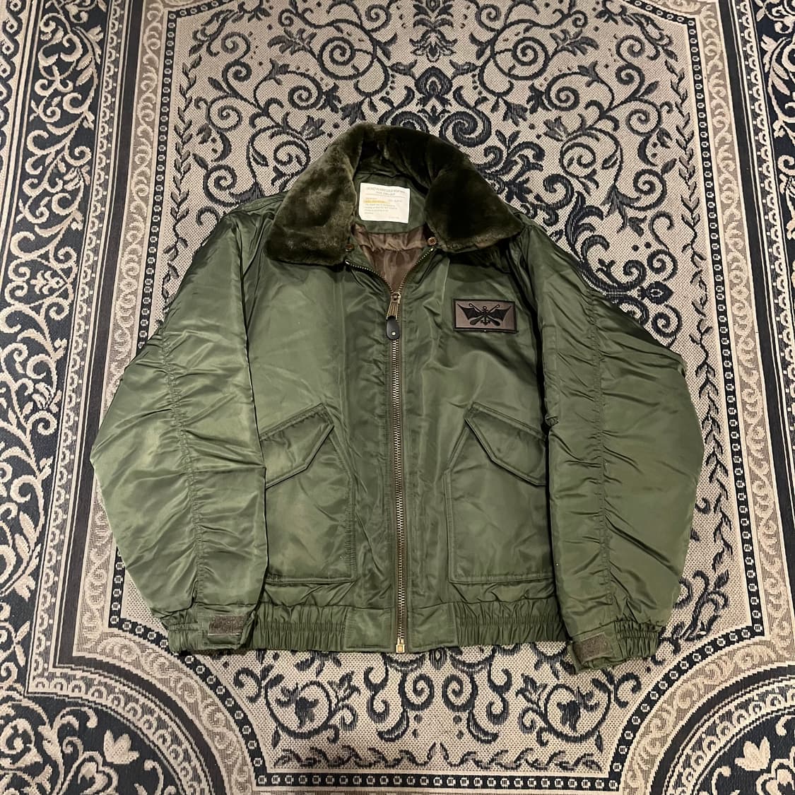 XL U.S. ARMY CWU-36/P 플라이어 자켓/W2335 상품이미지1