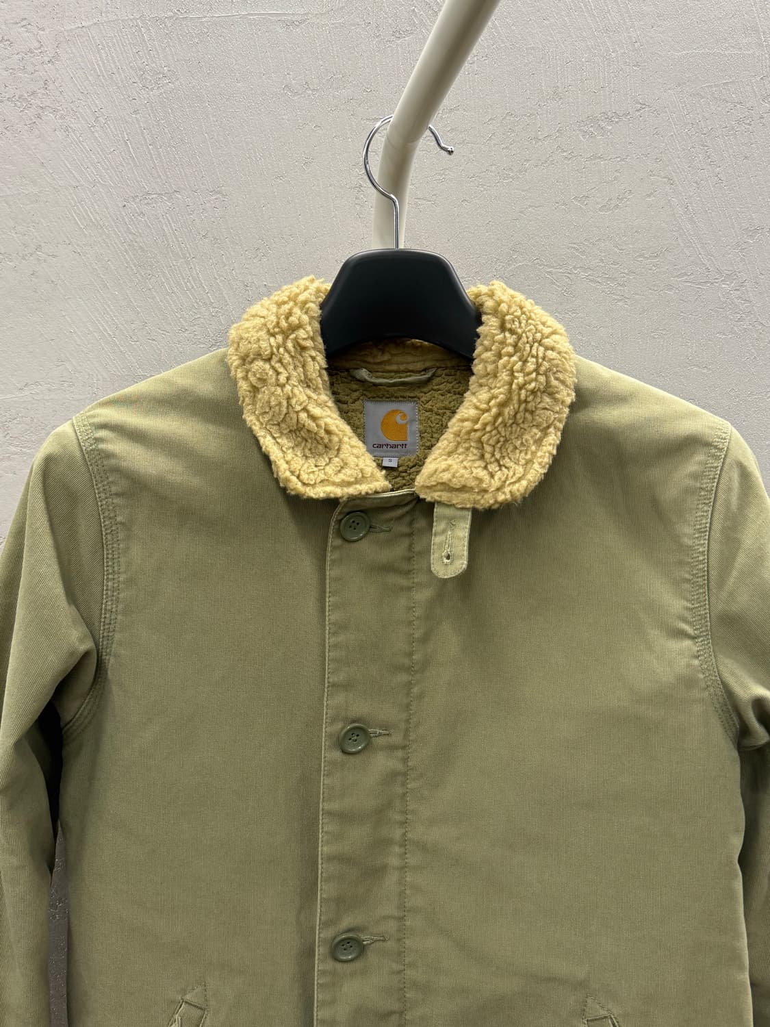 Carhartt 칼하트 쉐필드 자켓 카키 S 상품이미지3