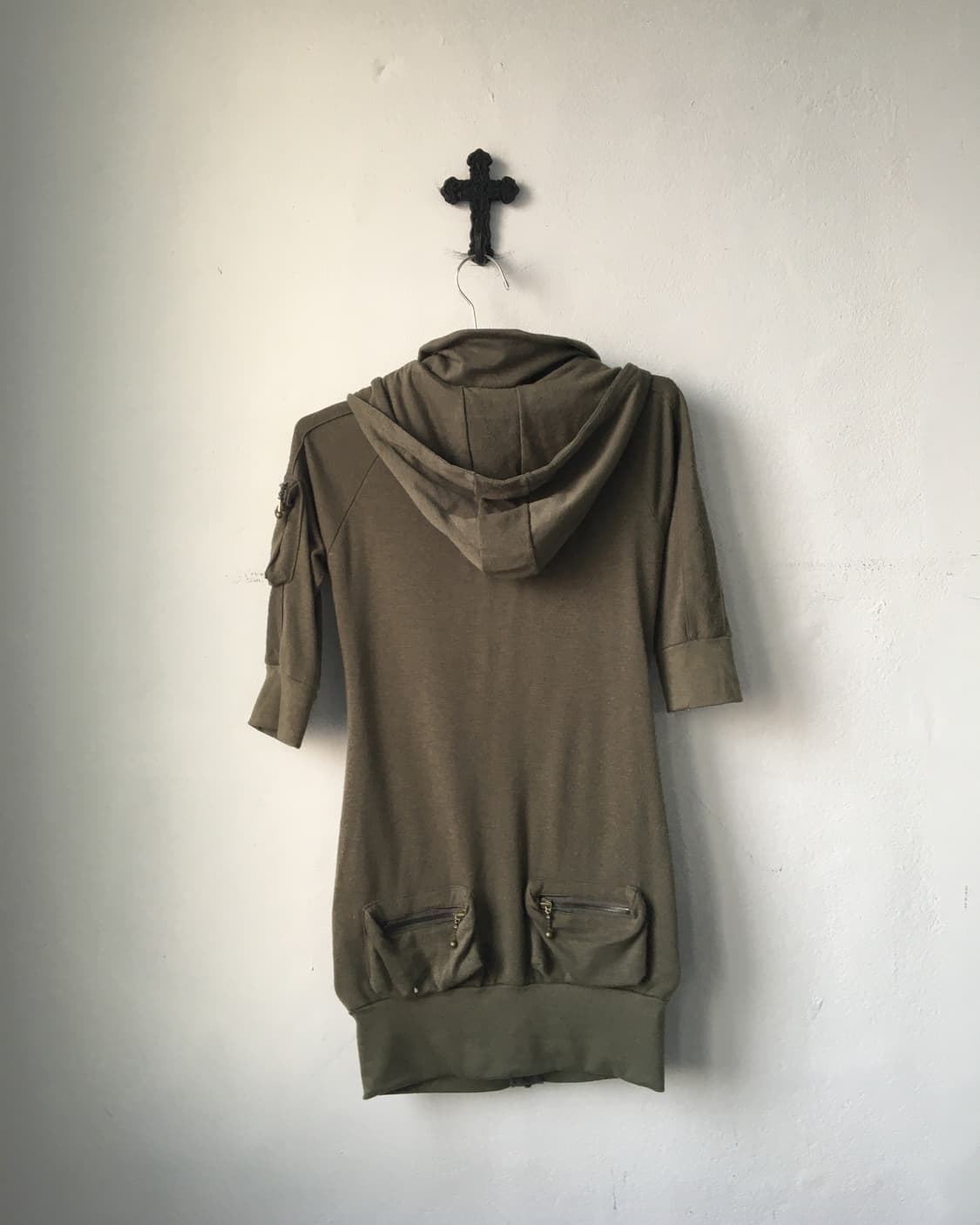 High neck hood zip up 상품이미지3