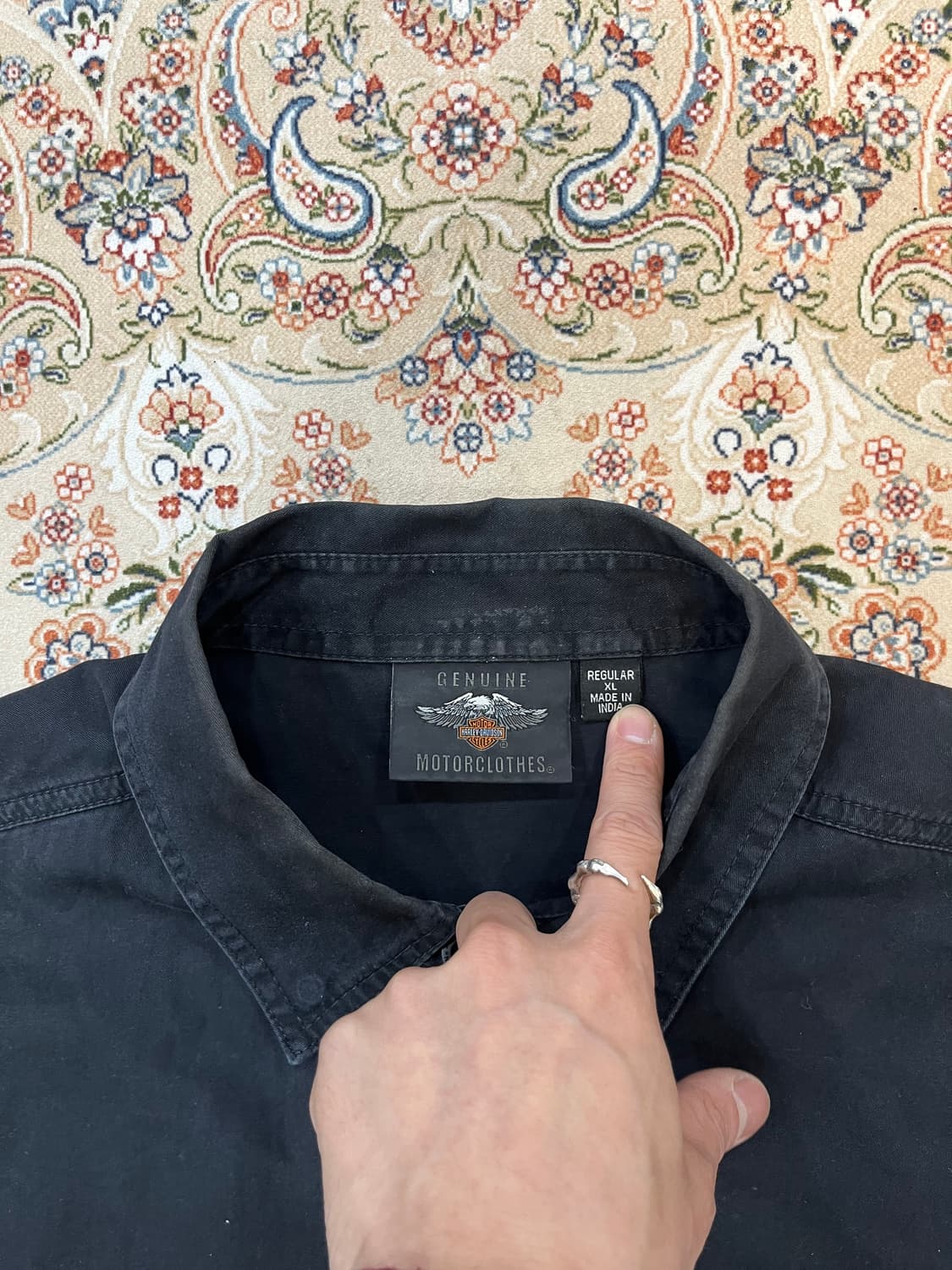 할리데이비슨 패치탭 워크 셔츠 상품이미지6