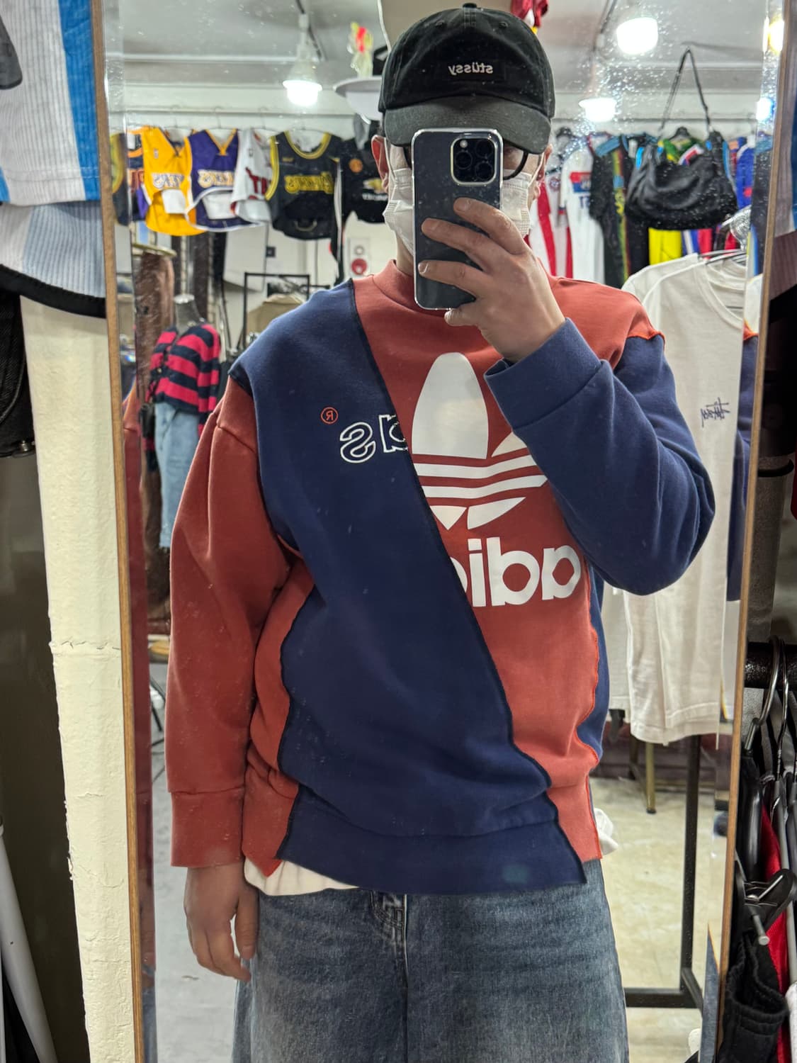 아디다스 믹스커스텀 맨투맨 상품이미지8