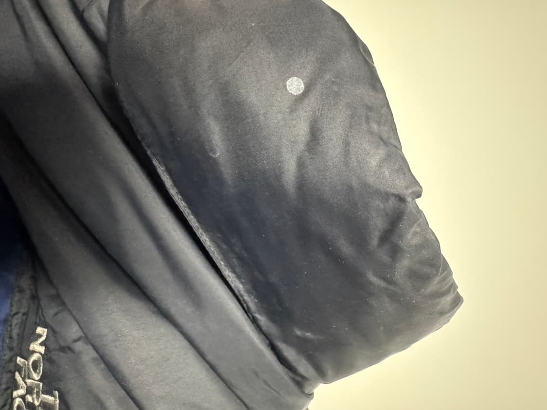 정품!! 노스페이스 700 구스다운 눕시 패딩 S 네이비 상품이미지8