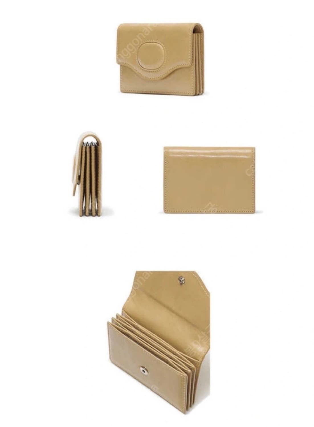 HYETHE 에그쉘 소가죽 카드지갑 반지갑 상품이미지1