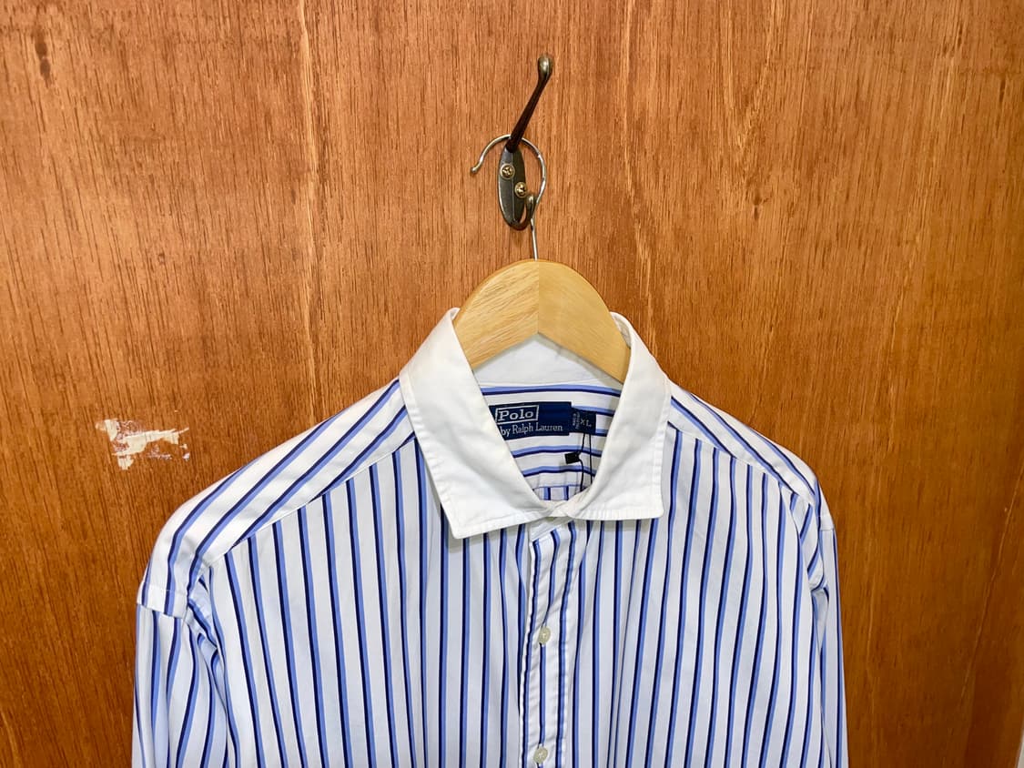 (XL) POLO 폴로 랄프로렌 스트라이프 셔츠 상품이미지4