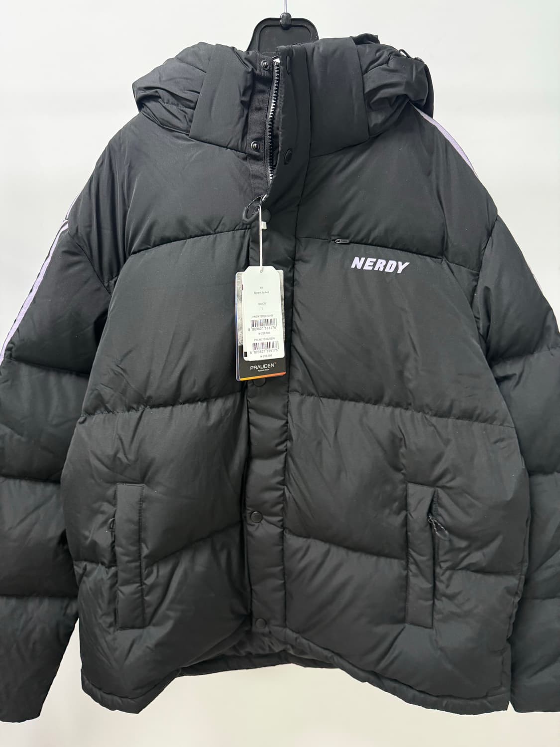 널디 엔와이 다운자켓 블랙 패딩 (L) 상품이미지2