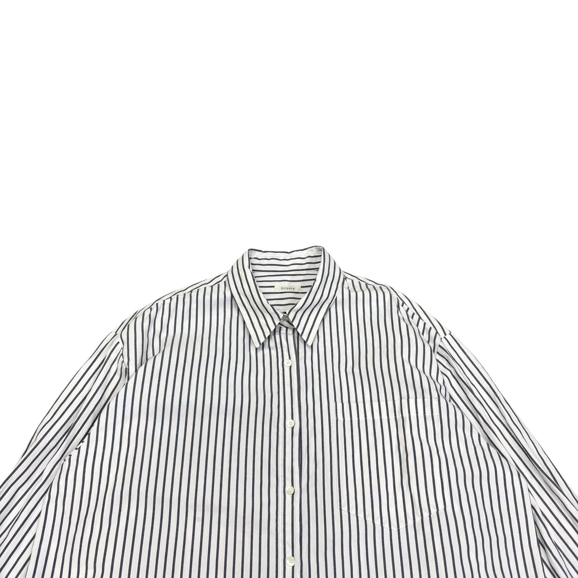 네세서리 스트라이프 셔츠 상품이미지2