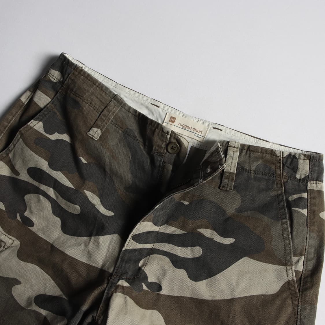 갭 rugged short  카모 카고 반바지 상품이미지2