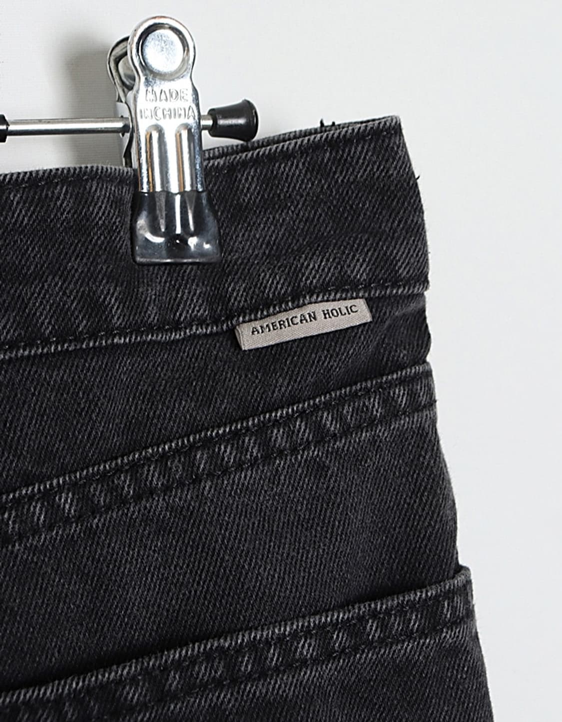 AMERICAN HOLIC Tuck Wide Denim Pant 상품이미지6