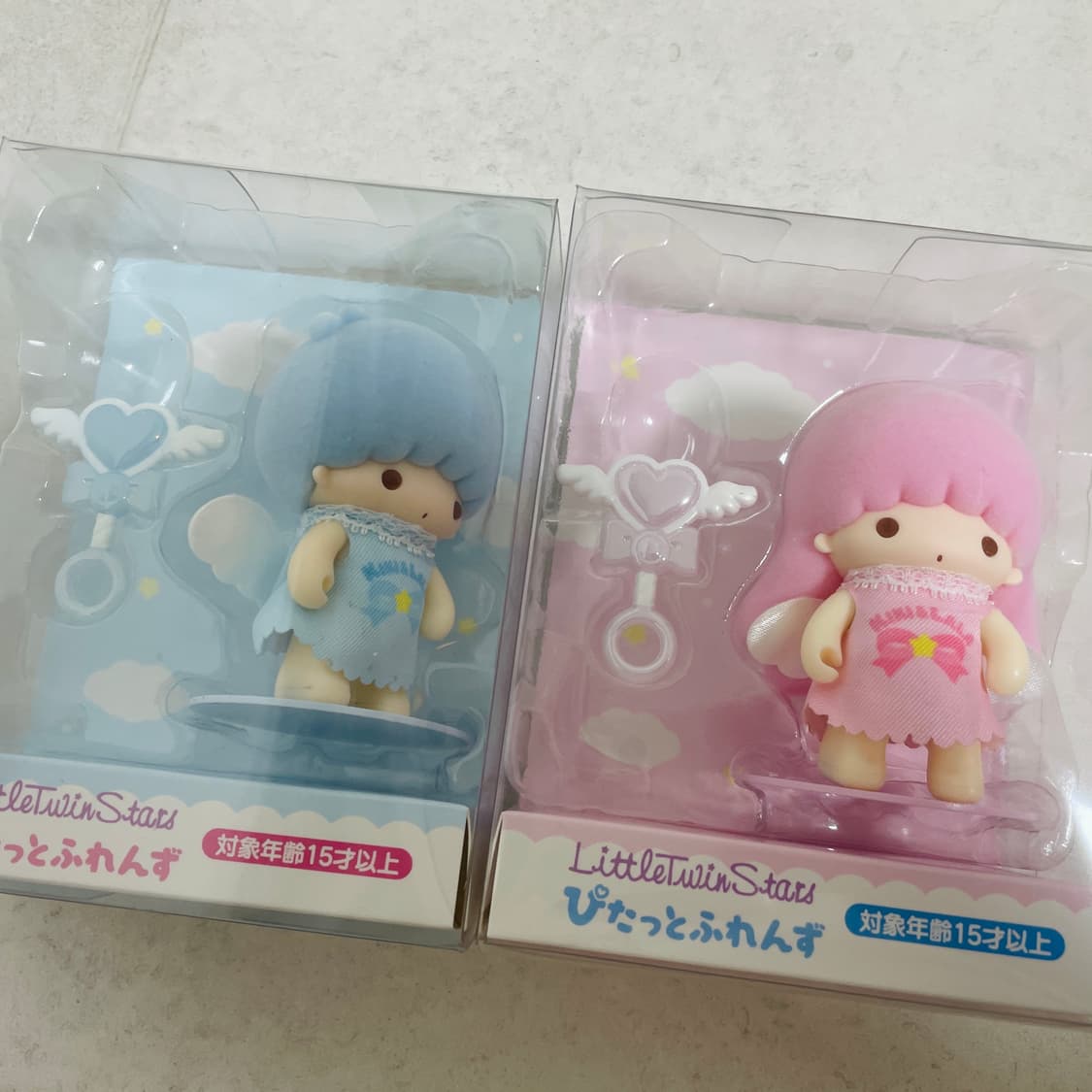 산리오 리틀트윈스타 엔젤 피탓토 피규어 세트 미개봉 상품이미지2