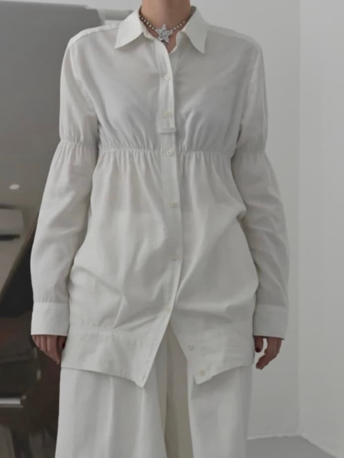 에옹쓰 페이드 볼륨 셔츠 상품이미지2