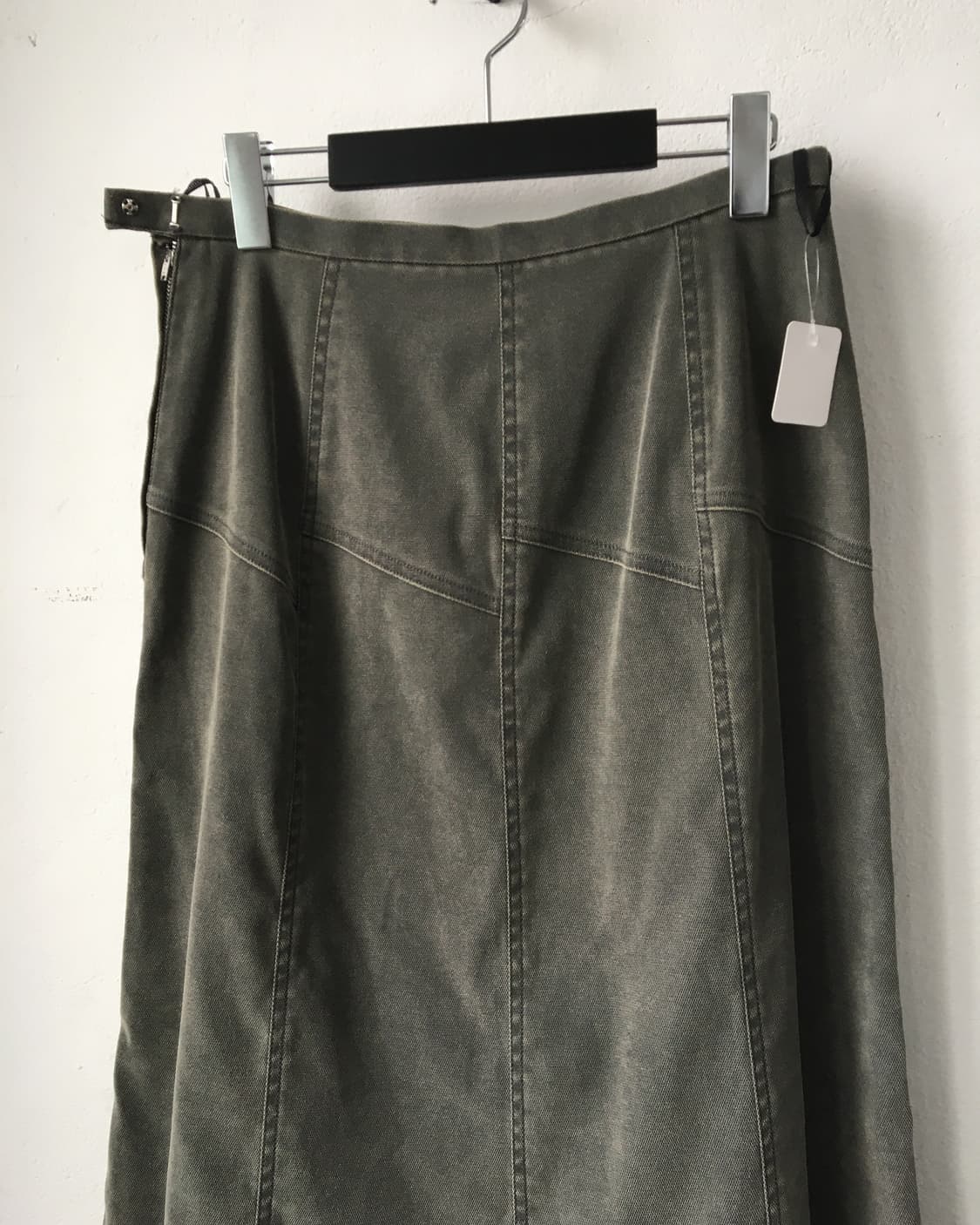Line detail long skirt 상품이미지3
