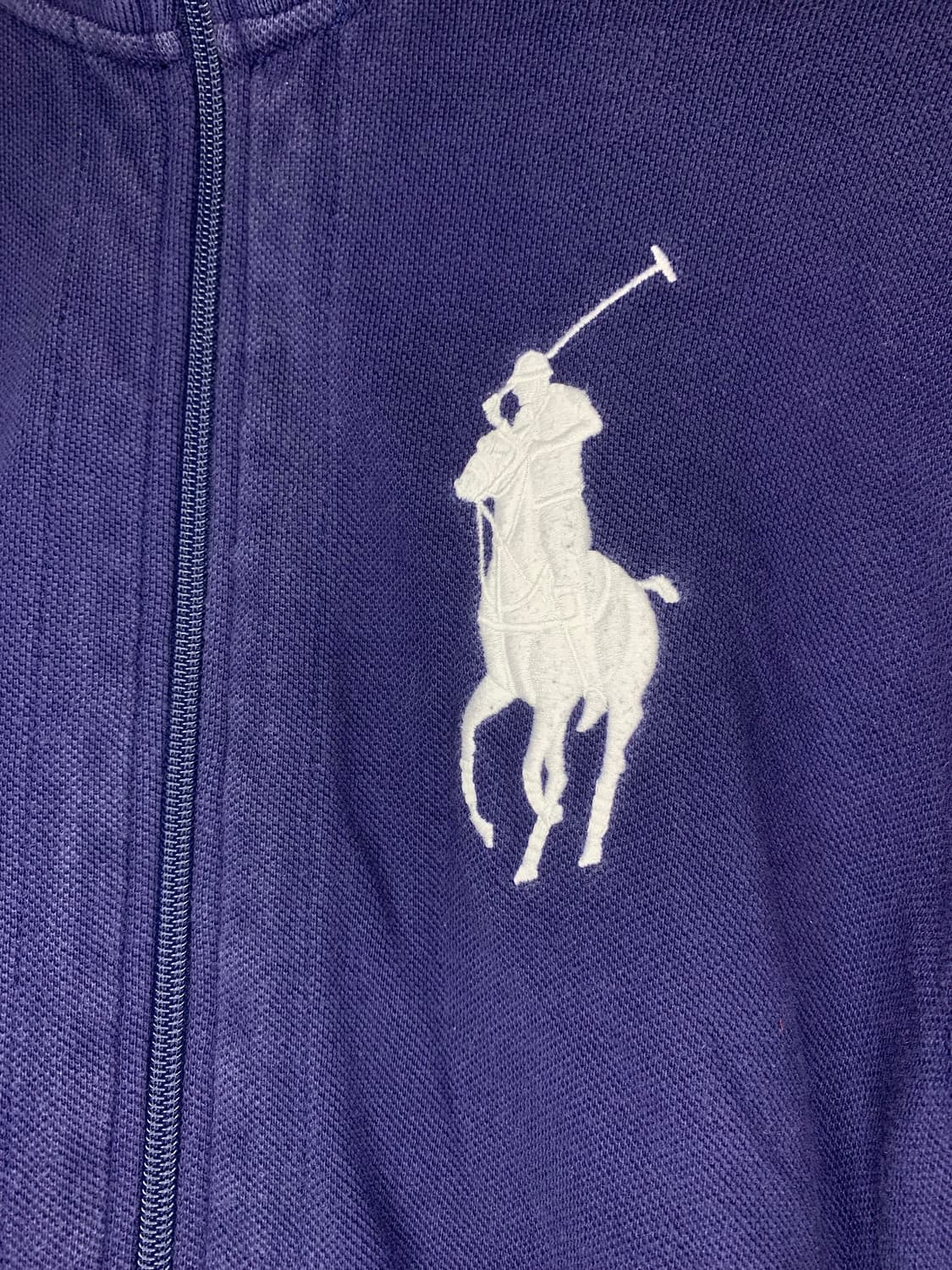 폴로 랄프로렌 네이비 집업 자켓 큰 포니 로고 L 상품이미지3