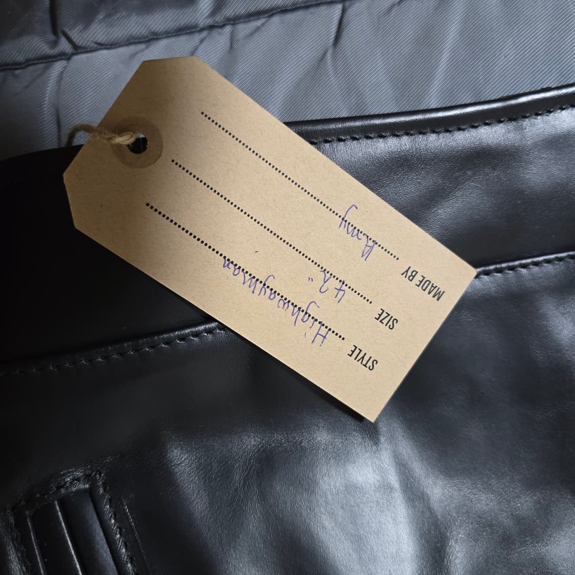 에어로레더 하이웨이맨 42 사이즈 새제품 상품이미지3