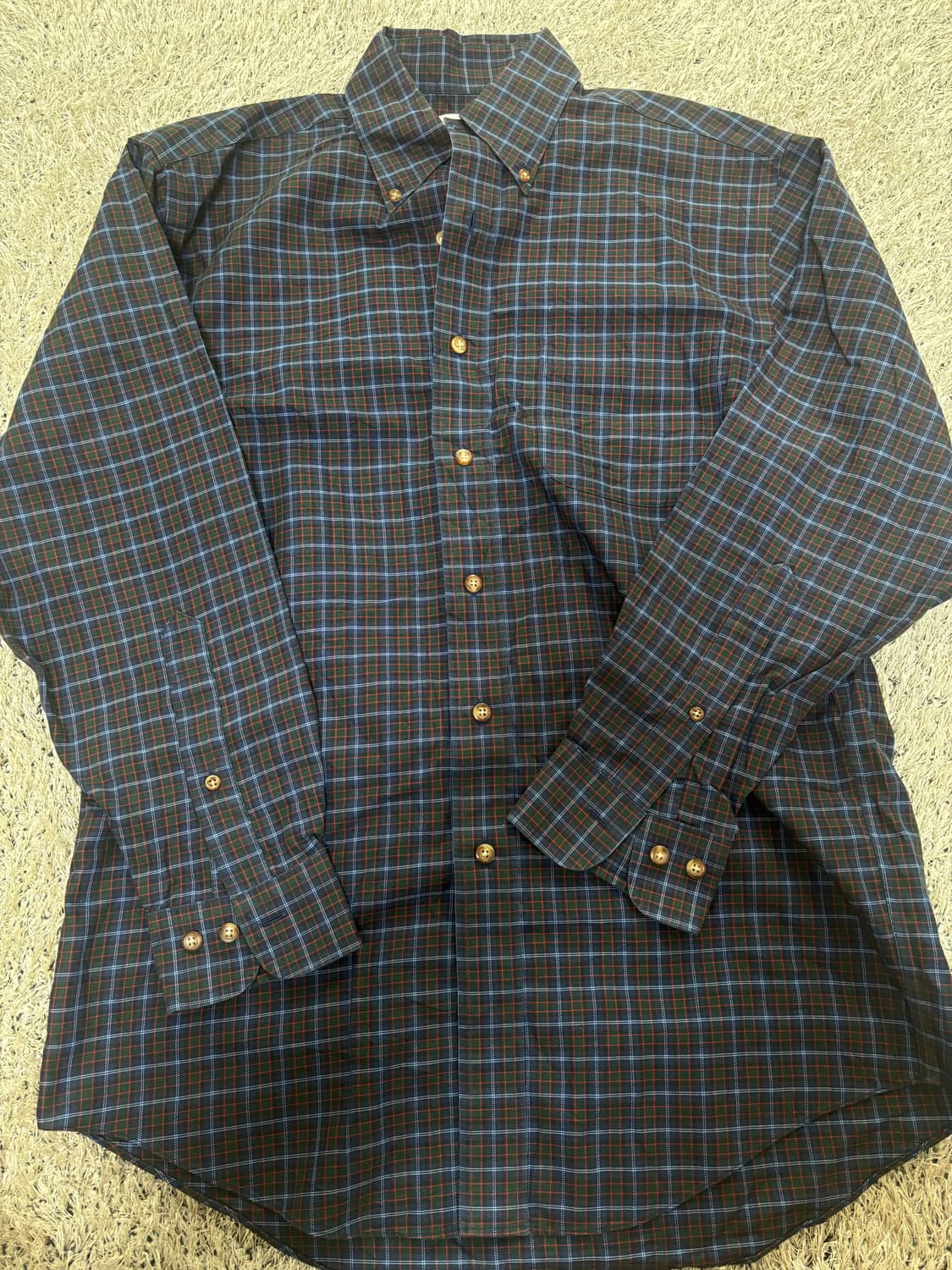 일본판 브룩스브라더스 체크셔츠 사이즈 100-105 상품이미지1