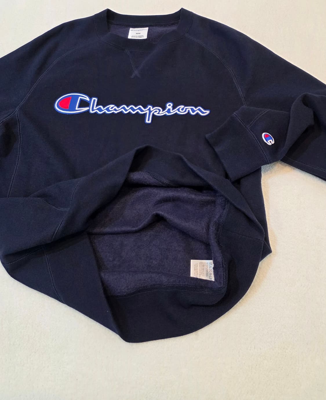 CHAMPION 챔피온 기모 맨투맨 상품이미지3