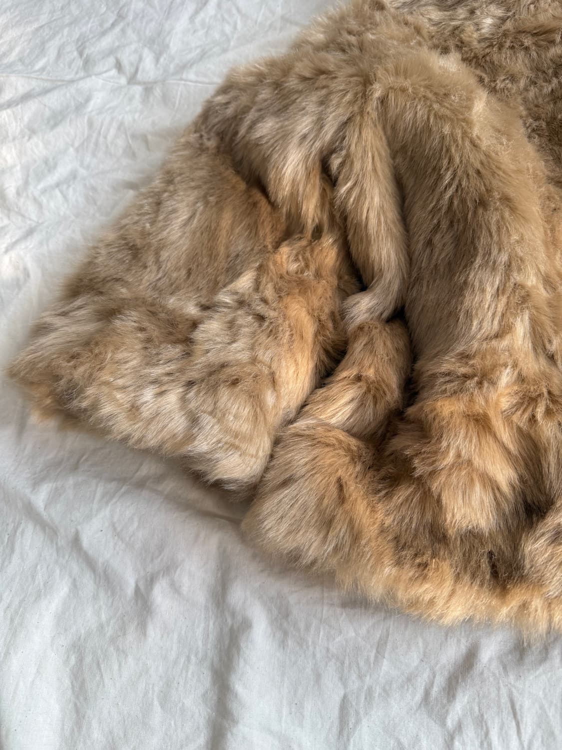 모카라떼 퍼 케이프 코트  상품이미지6