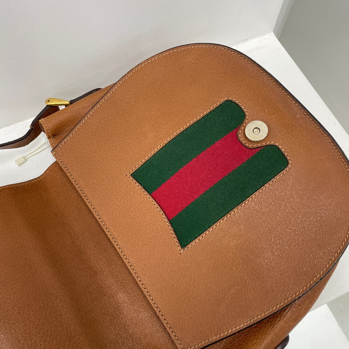 올드 구찌 쉐리 브라운 숄더 & 크로스백 상품이미지8