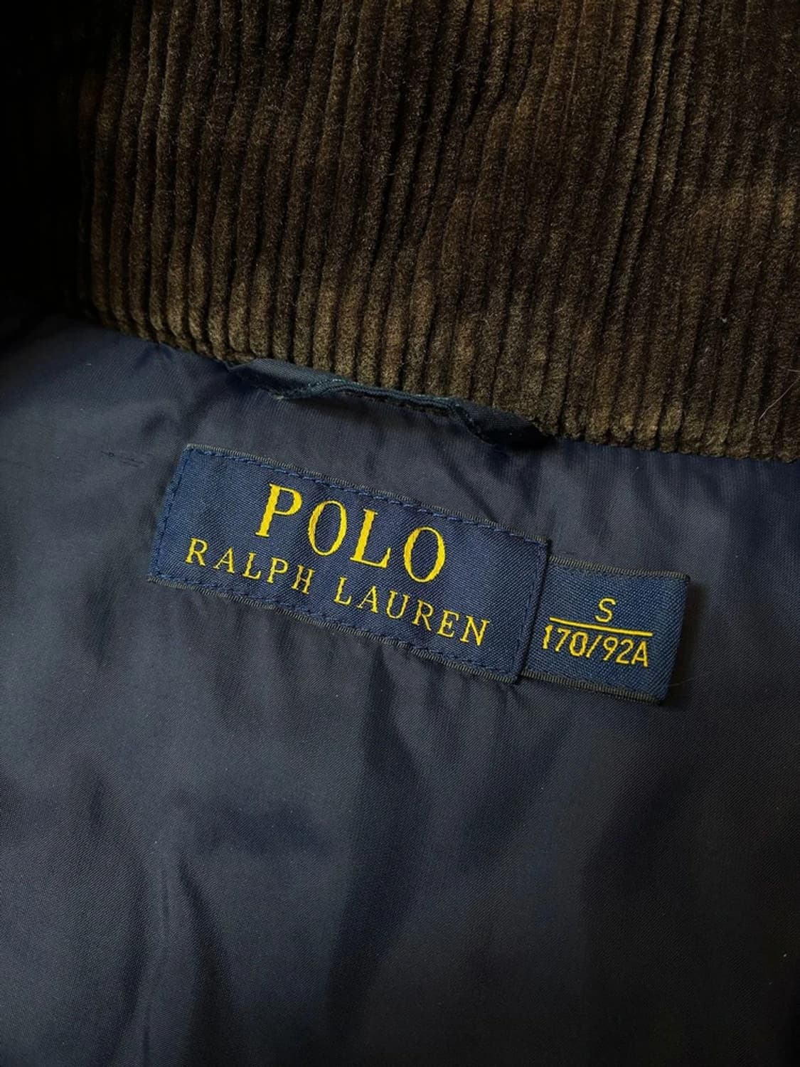 폴로 랄프로렌 넥 벨티드 코듀로이 카라 헌팅 자켓 PN6518 상품이미지9