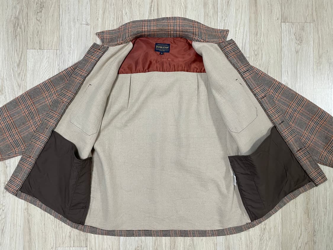 100) 펜들턴 글렌체크 플라넬 자켓 상품이미지4