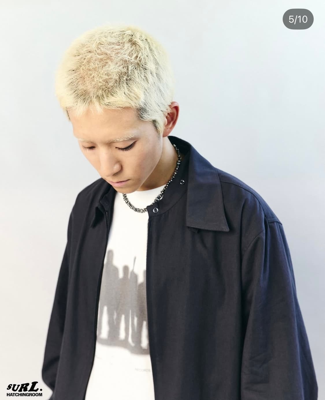 해칭룸XSurl 콜라보 셔켓 롱 퍼플 자켓 2 상품이미지4