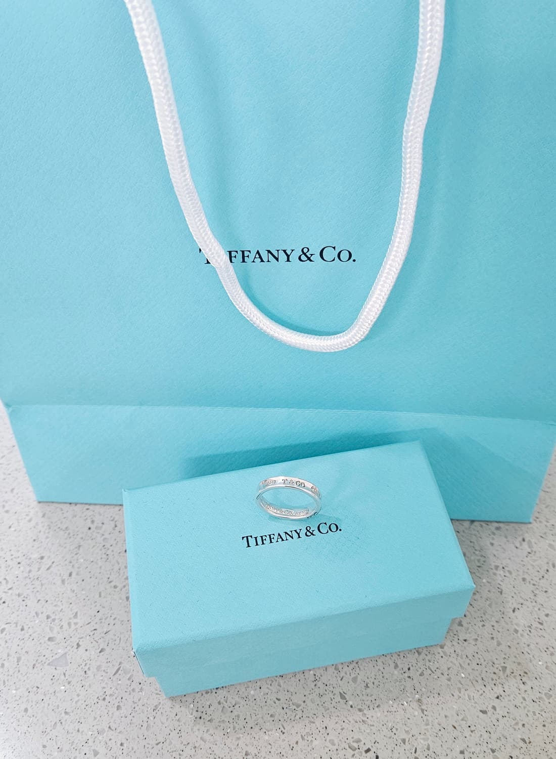 티파니앤코 1837네로우 실버 반지 [us7호/국내14호][정품] 상품이미지4