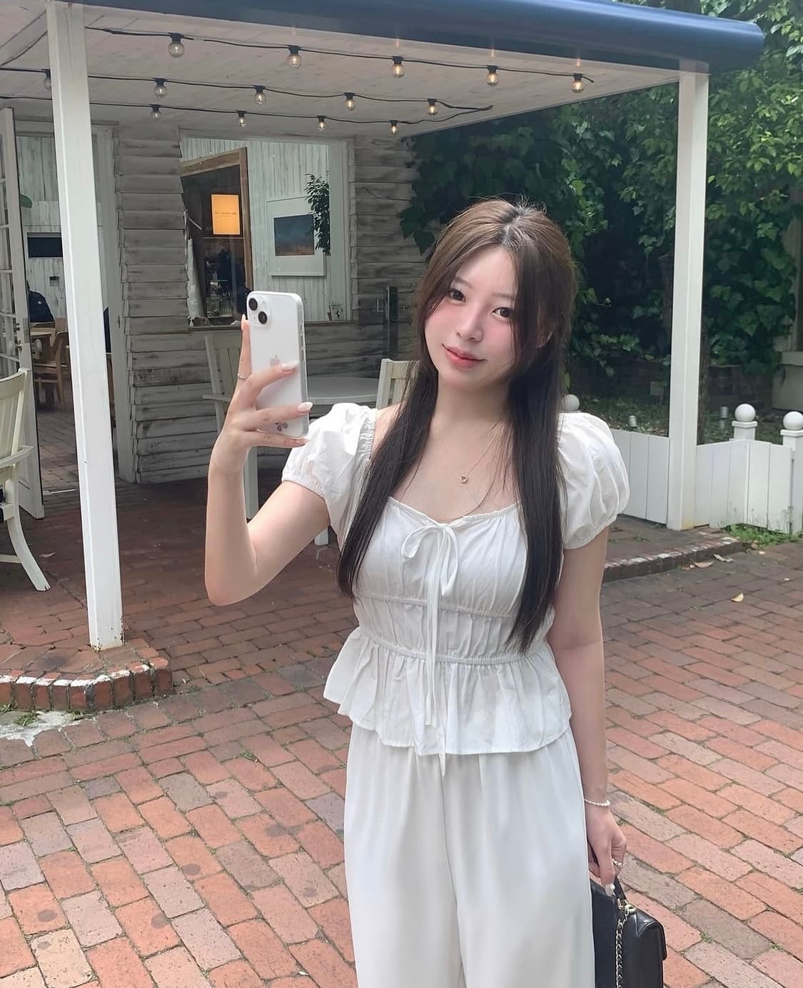 [단종 새제품]리브아워 모이 블라우스 아이보리 moi blouse 상품이미지2