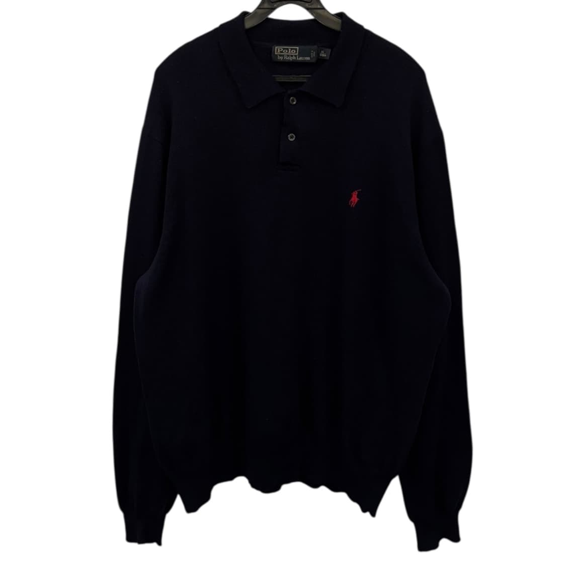 버버리런던 로고 울 니트집업 상품이미지1