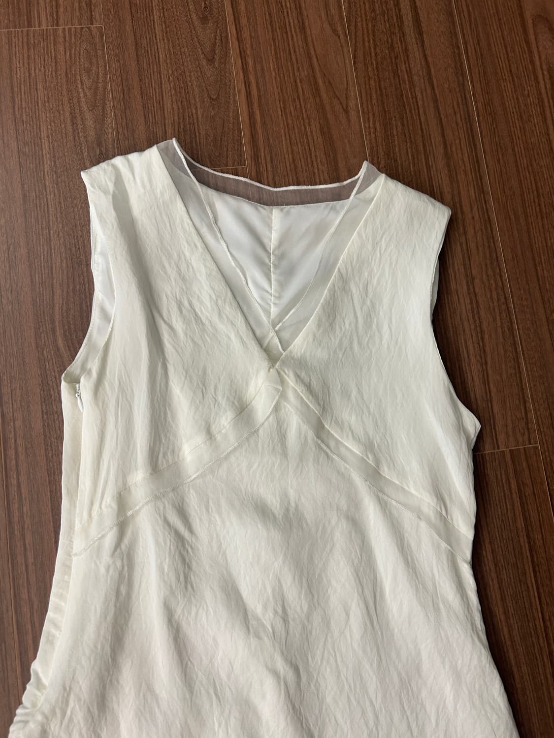 화이트 원피스 (새상품) 상품이미지4