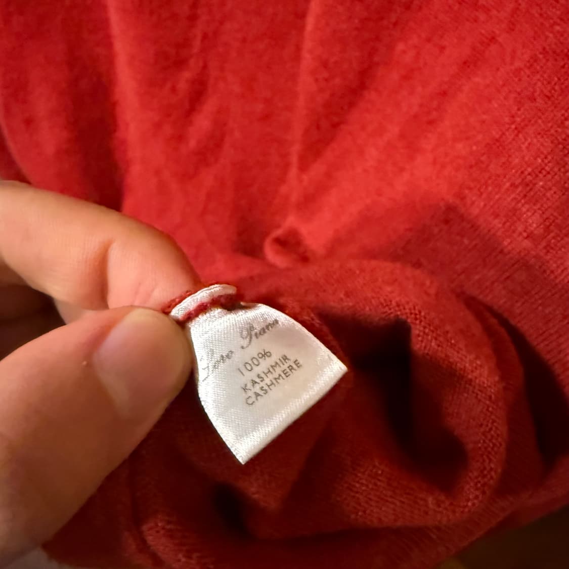 로로피아나 캐시미어 100% 니트 판매 합니다. 상품이미지5