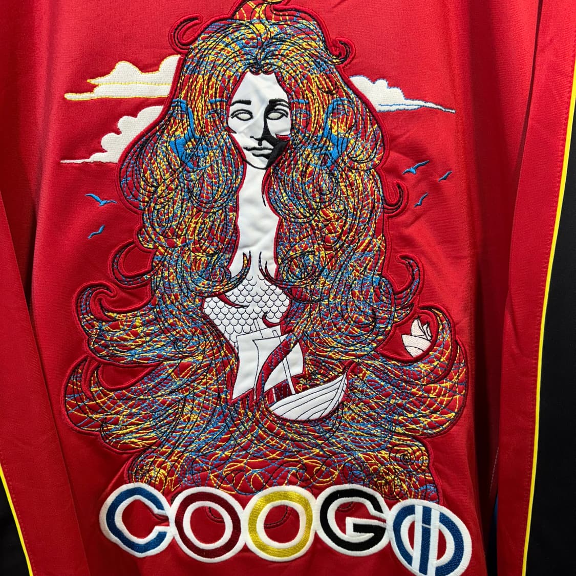 [XXXL] COOGI 쿠지 자수 로고 트랙탑 져지 상품이미지2