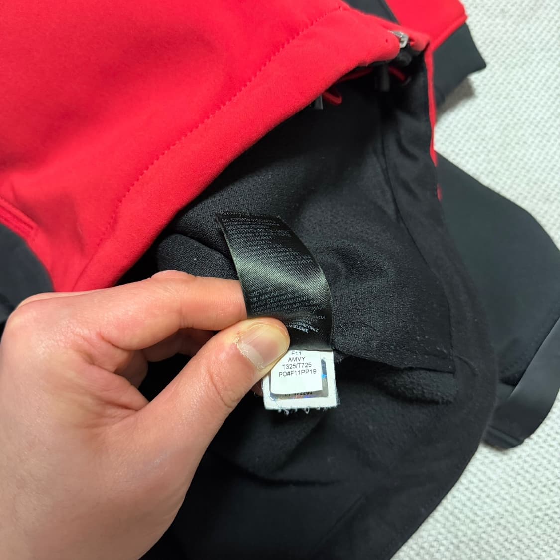 노스페이스 소프트쉘 풀 집업 자켓 상품이미지3