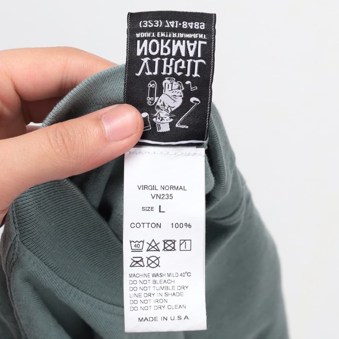 Virgil Normal 그래픽 롱슬리브  상품이미지9