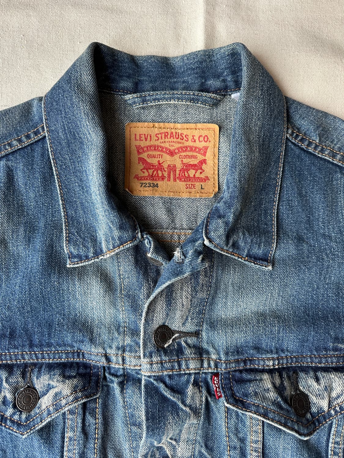 리바이스 데님자켓 72334 타입3 L 상품이미지2