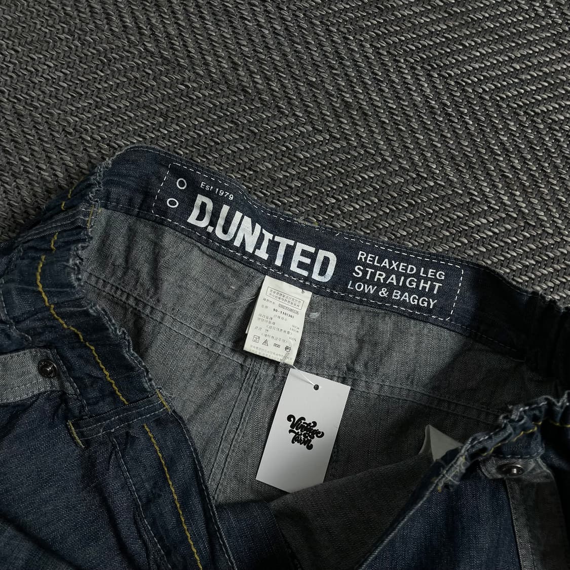 00s Y2K 빈티지 데님 버뮤다 팬츠o 4058 상품이미지4