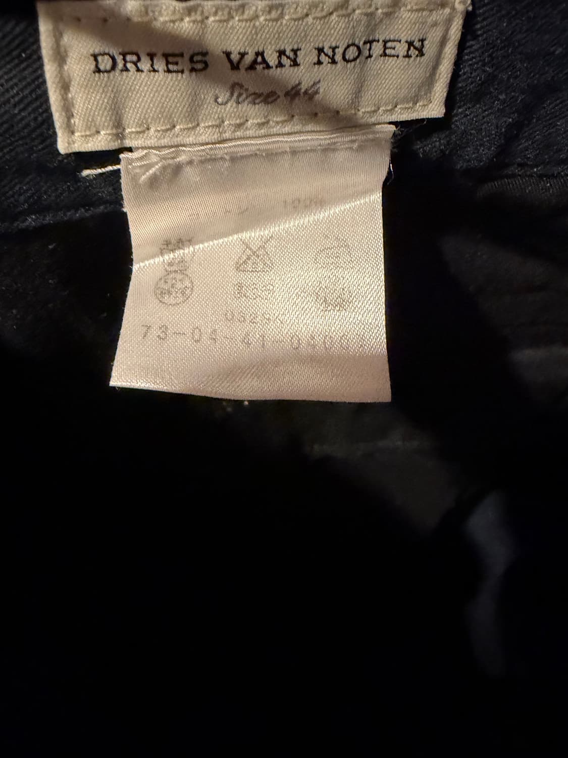 드리스반노튼 코튼 팬츠 상품이미지3