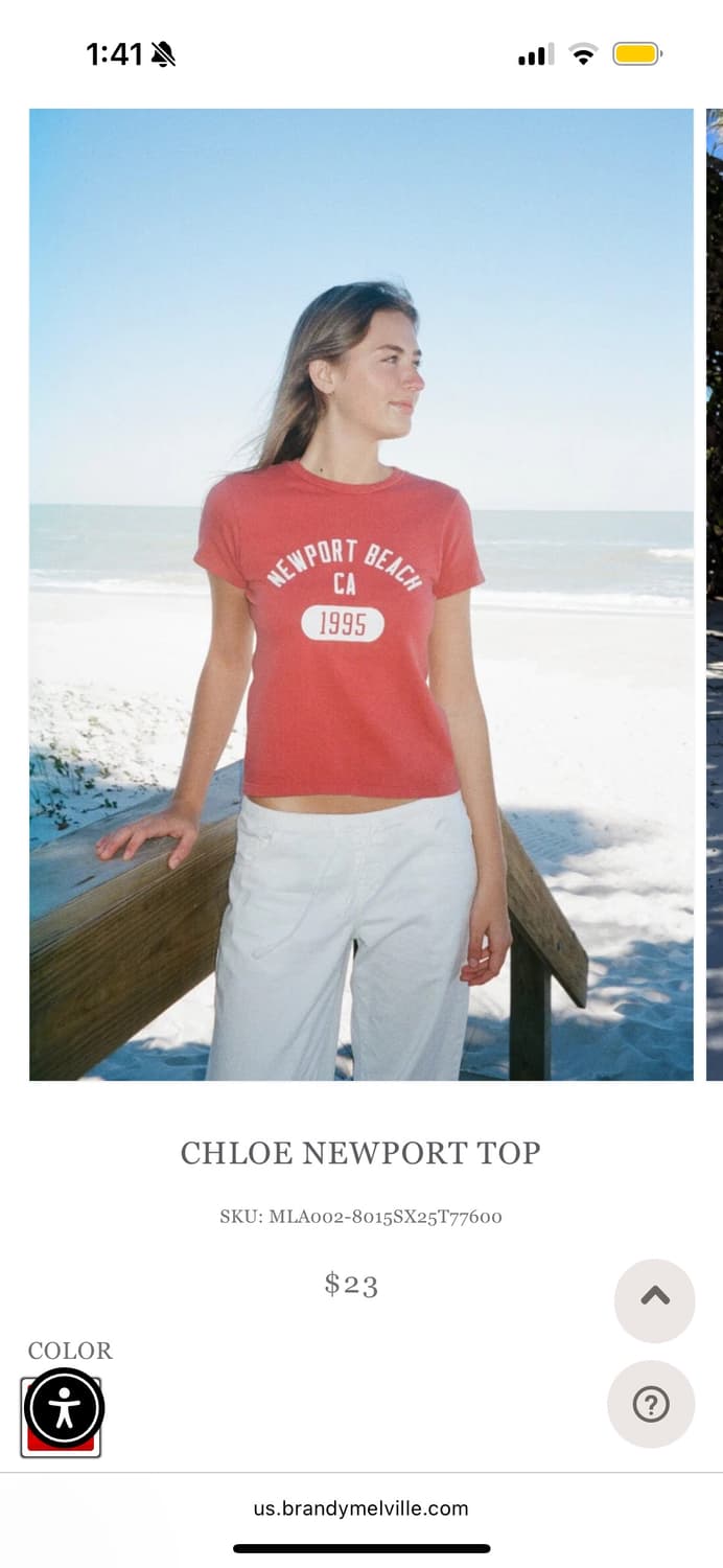 브랜디멜빌 반팔티 클로이티 상품이미지1