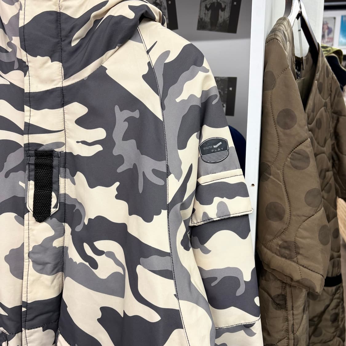 (L) 사우스플레이 카모플라쥬 밀리터리 자켓 상품이미지3