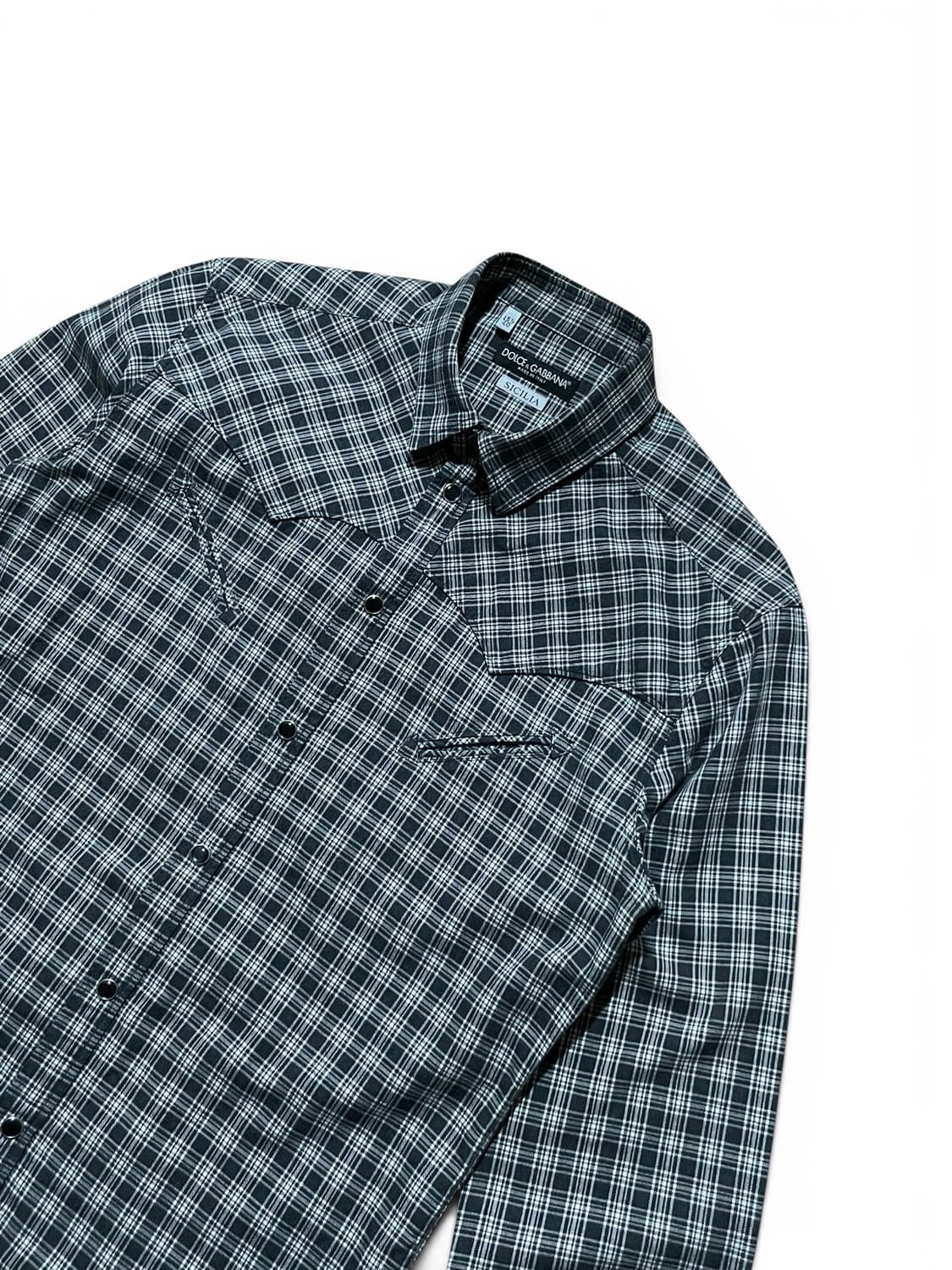 Dolce&Gabbana Western Check Shirt 상품이미지6