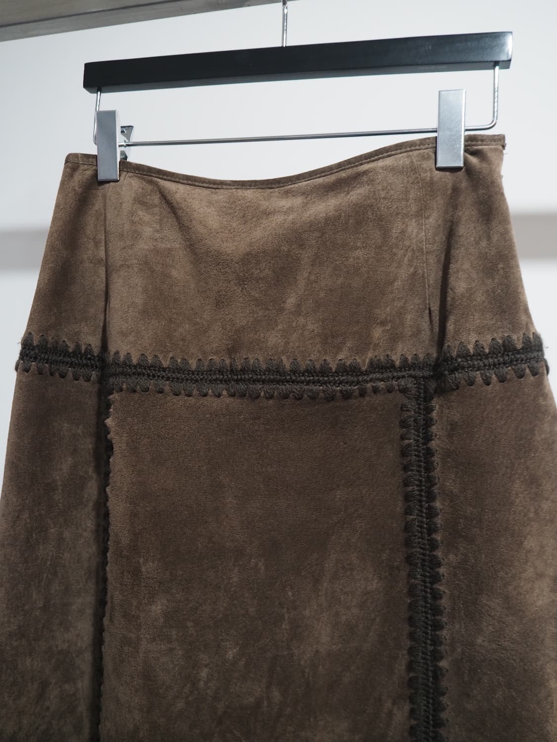 vintage suede skirt  상품이미지2