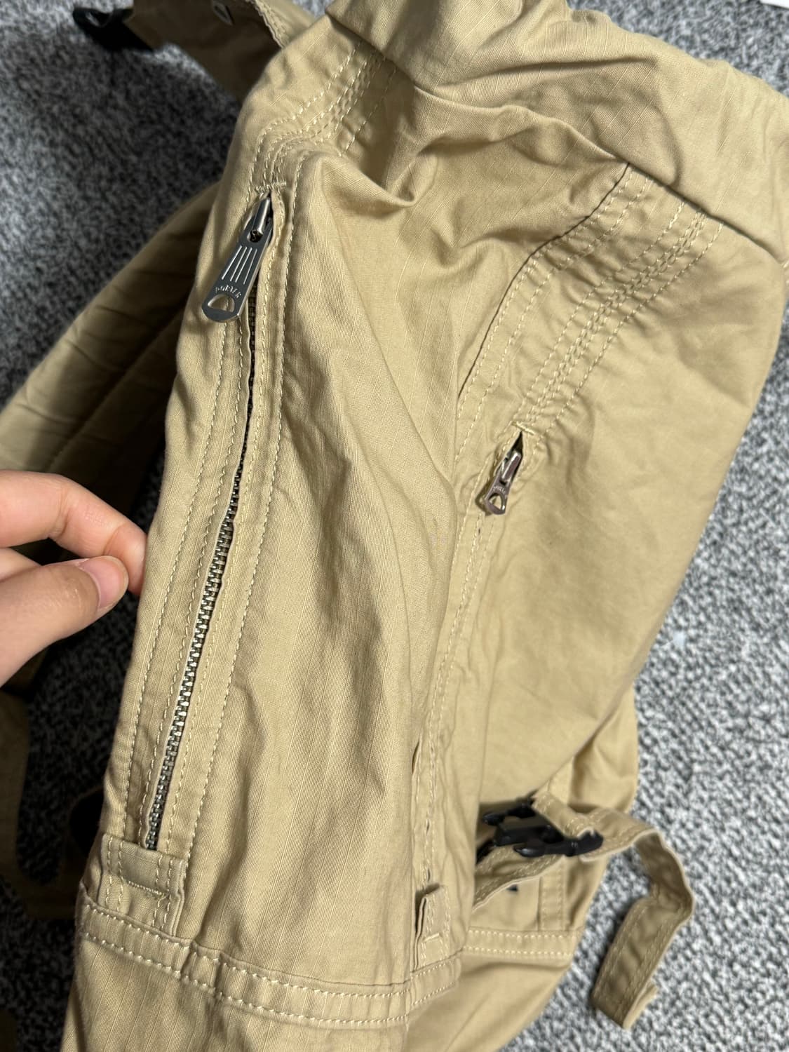 요시다포터 코튼 럭색 백팩 상품이미지6