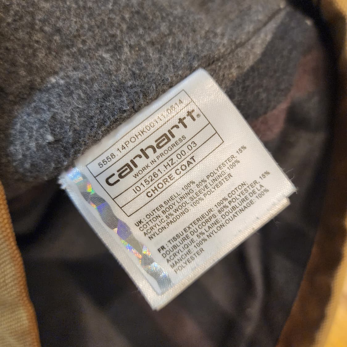 칼하트 wip 초어쟈켓 상품이미지9