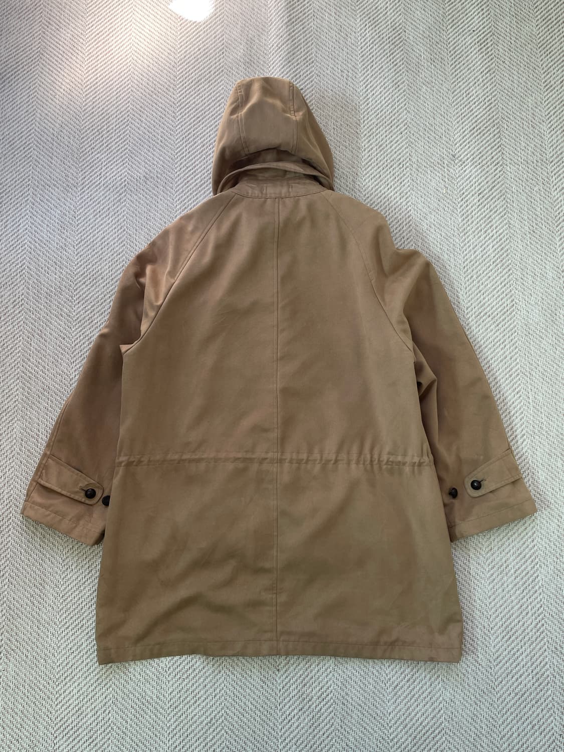 제이프레스 베이지 발마칸 후드 코트  상품이미지7