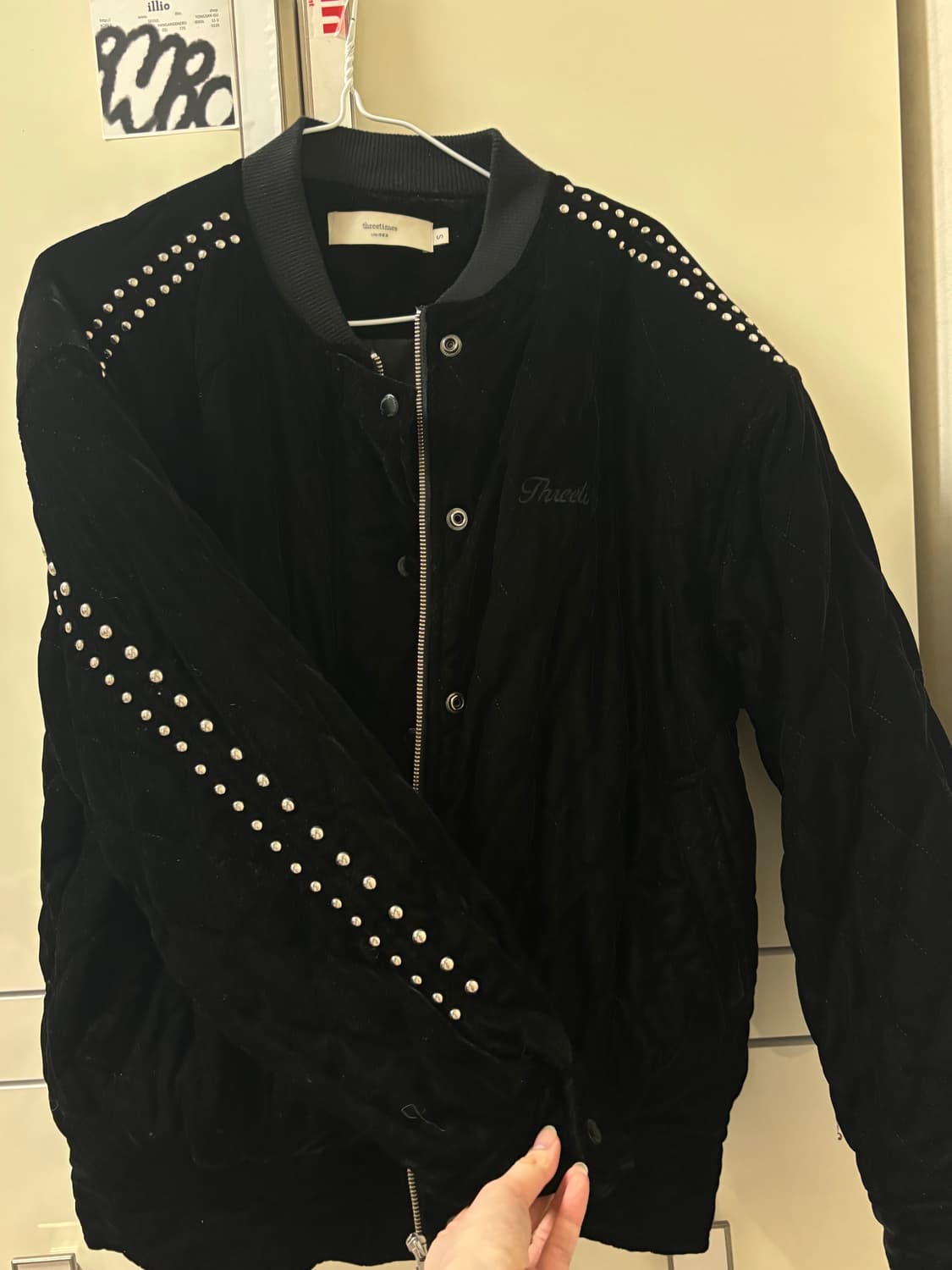 쓰리타임즈 elVis 봄버 자켓 상품이미지4