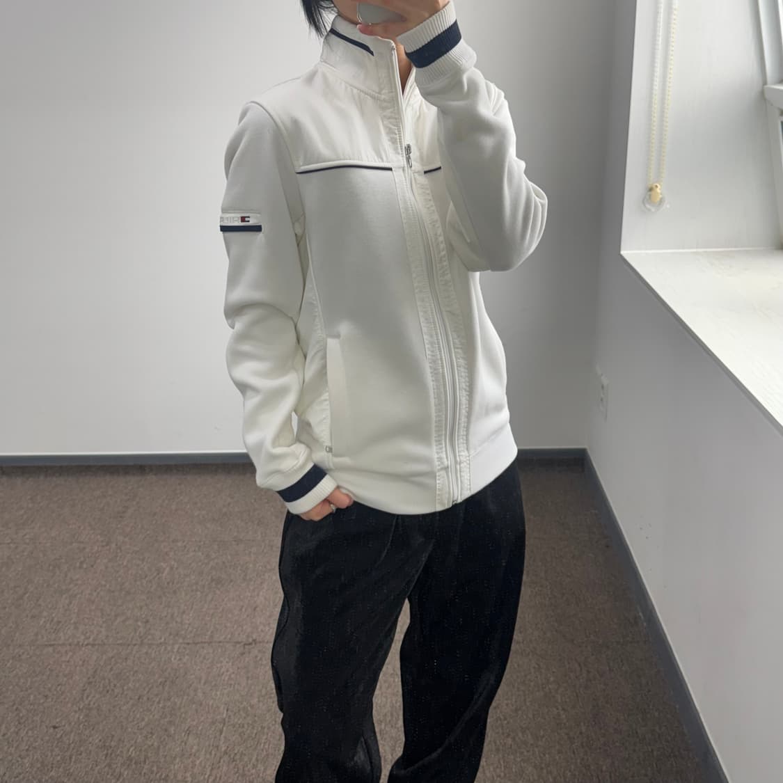 Tommy Hilfiger 타미힐피거 아이보리 집업 상품이미지2