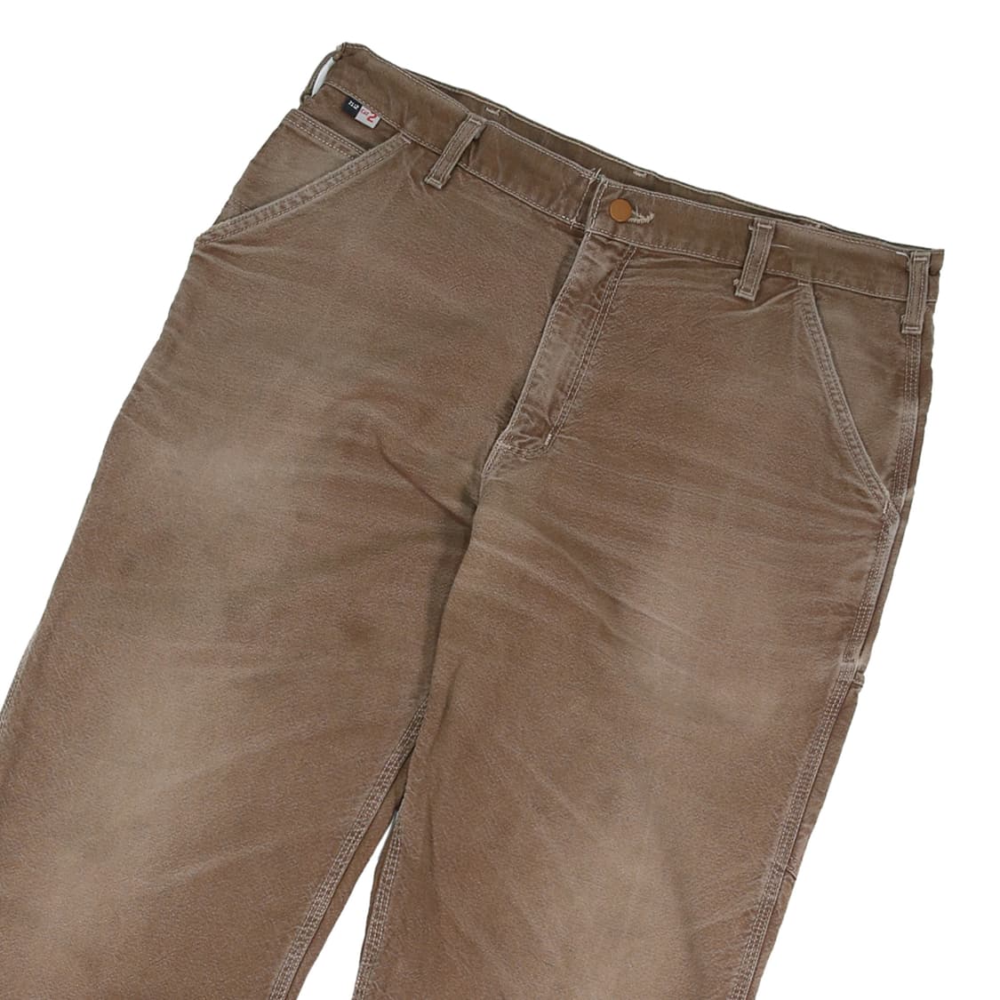 칼하트 싱글니 카펜터 fr 다크브라운 페이딩 (34~36) 상품이미지3