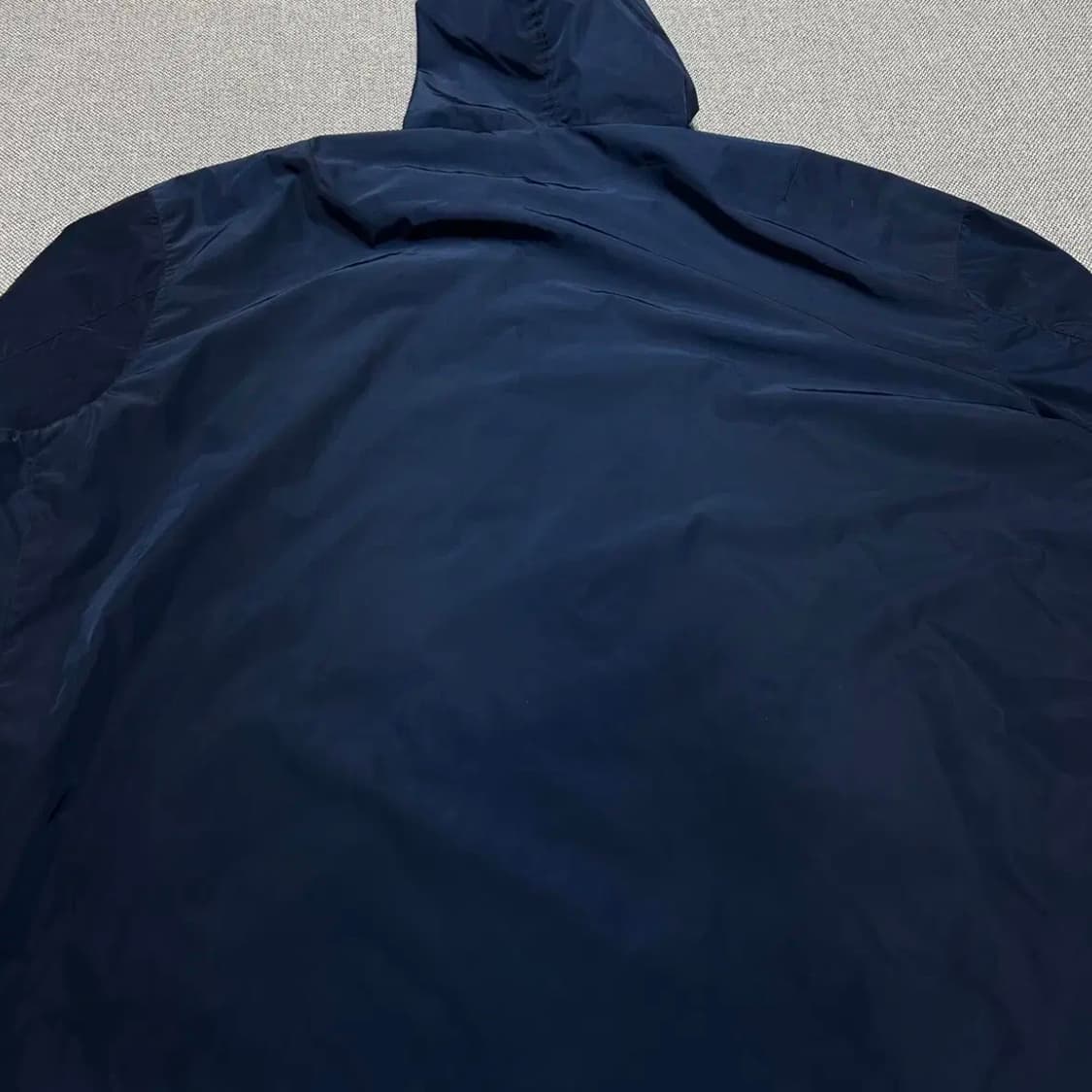 폴로 오버사이즈 네이비 나일론 후드 자켓(3XL) 상품이미지7