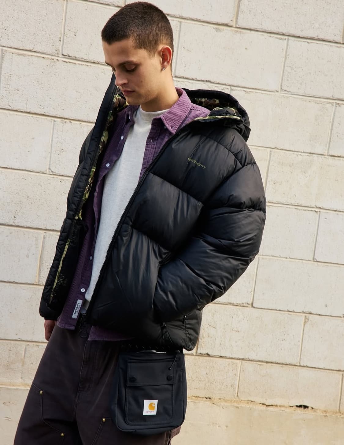 칼하트윕 TORONTO JACKET 다운 패딩 블랙 L 상품이미지4