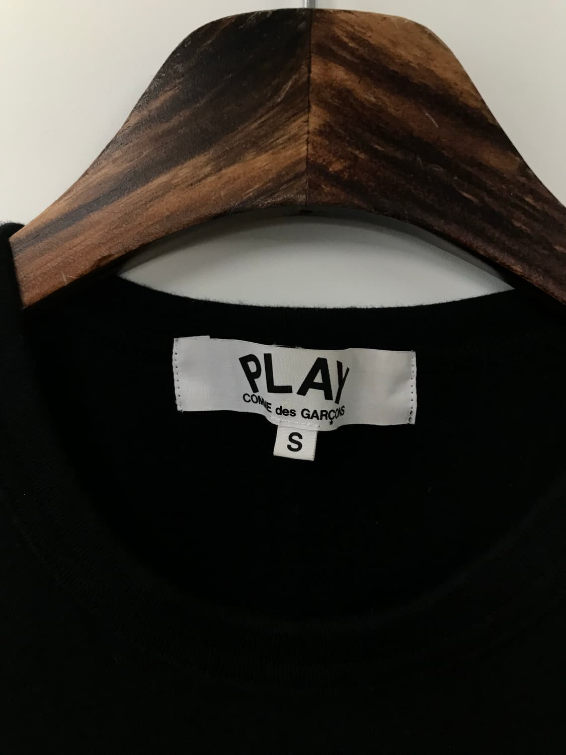 꼼데가르송 플레이 블랙 반팔 티셔츠 상품이미지6